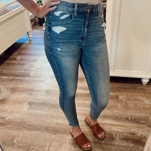 American Eagle Denim Skinny High Rise Jeans